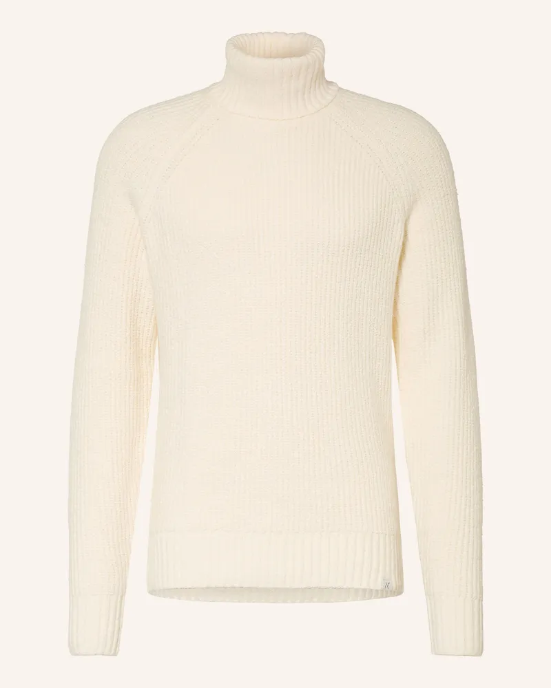 Nowadays Rollkragenpullover weiss Ecru