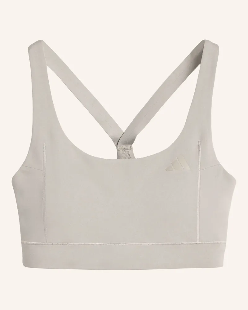 adidas Sport-BH OPTIME TRAINING Taupe