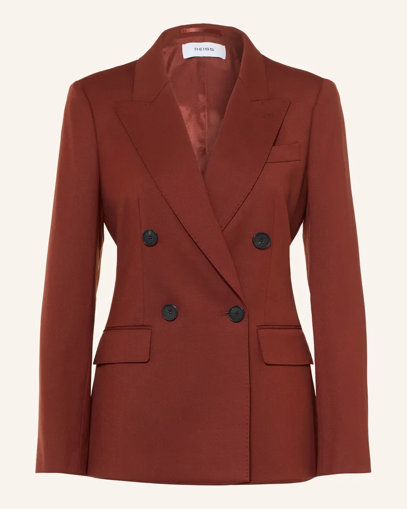 Reiss Blazer Solene rot Dunkelrot