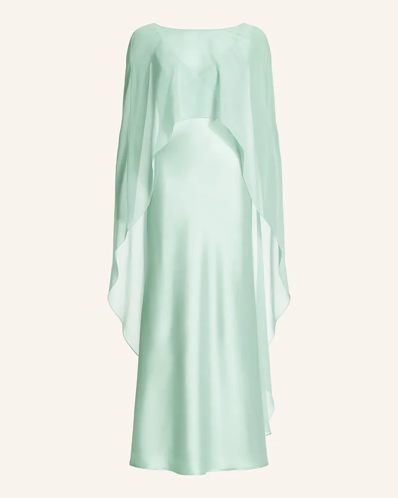 Swing Abendkleid Mit Stola gruen Mint