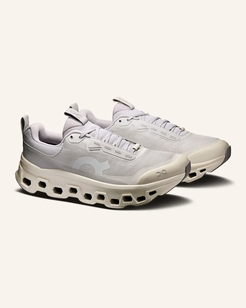 ON Sneaker Cloudmonster 1 Waterproof weiss Hellgrau