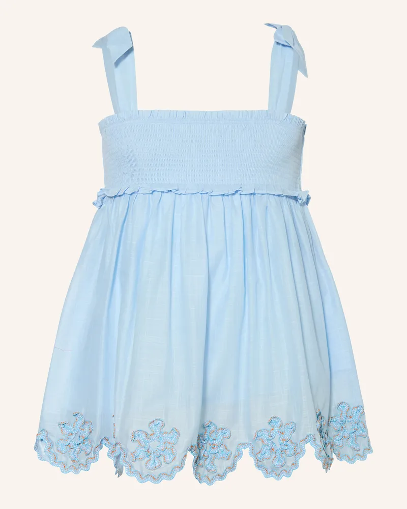 Zimmermann Kleid CASCADIAN Hellblau
