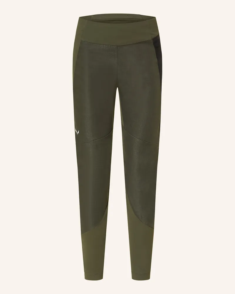Salewa Tights PUEZ HEMP Dunkelgrün
