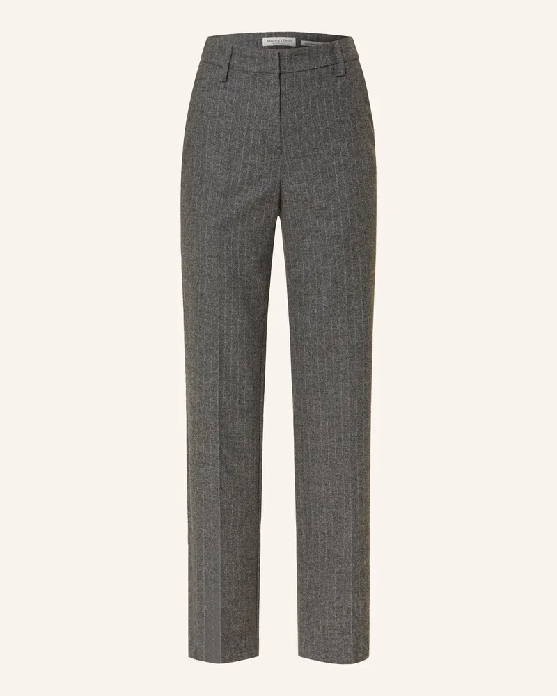 Marc O'Polo Marlenehose Grau