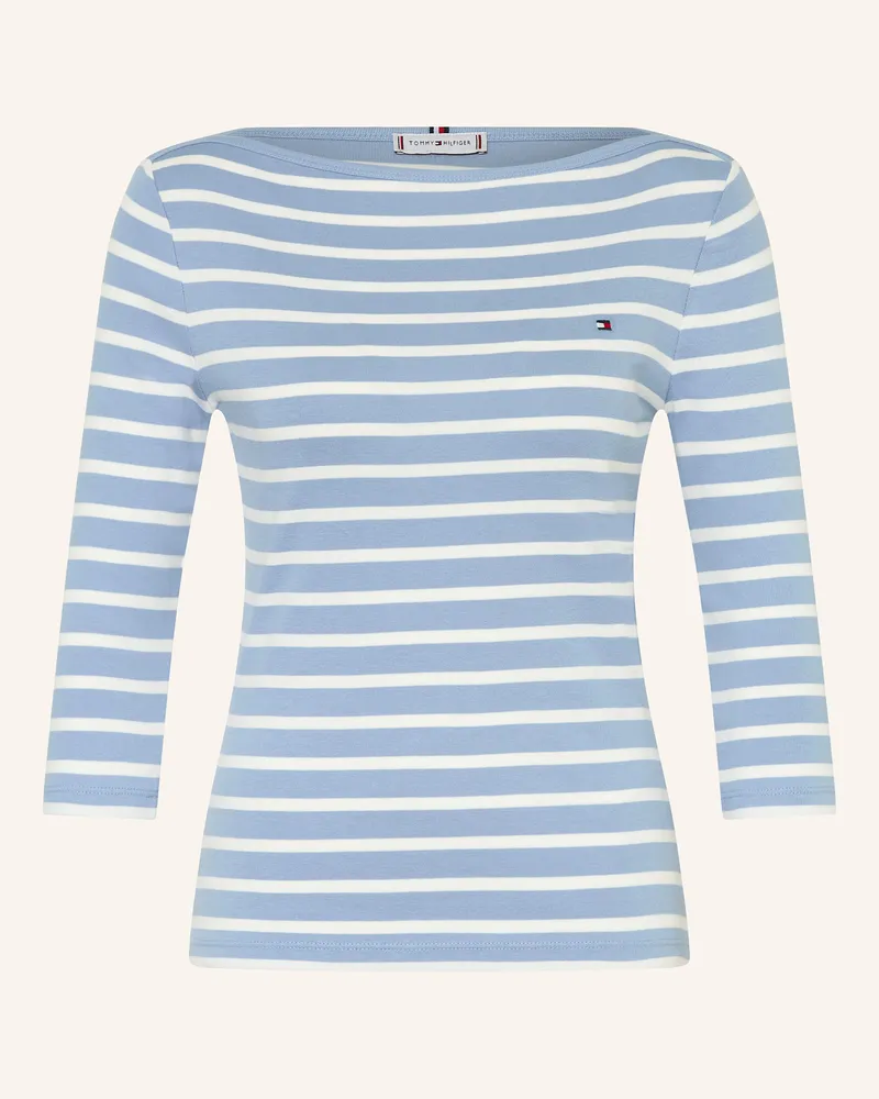 Tommy Hilfiger Shirt Mit 3/4-Arm blau Hellblau