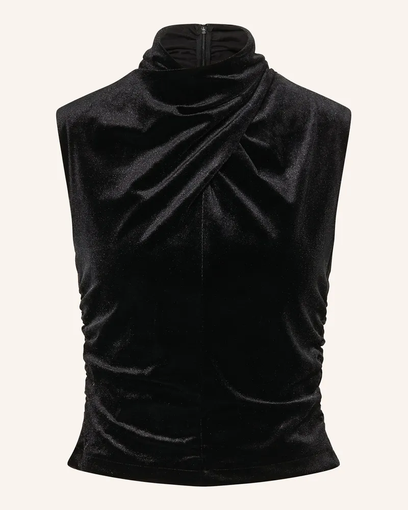 AllSaints Samttop TIA Schwarz