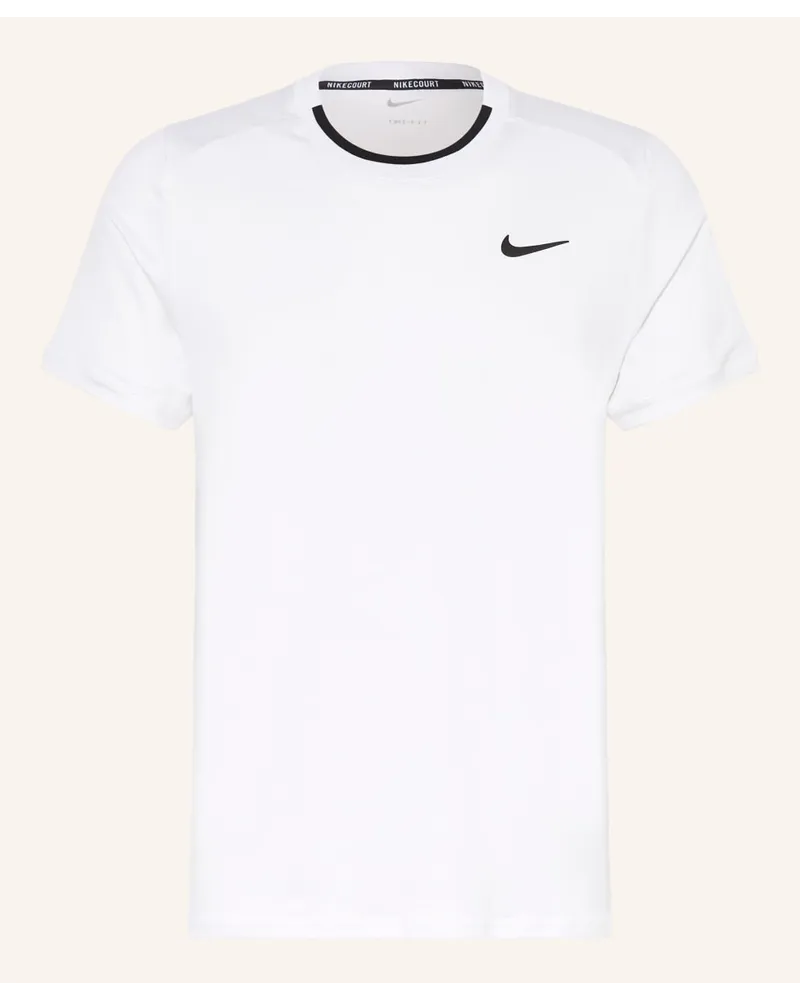 Nike T-Shirt COURT DRI-FIT ADVANTAGE Weiss