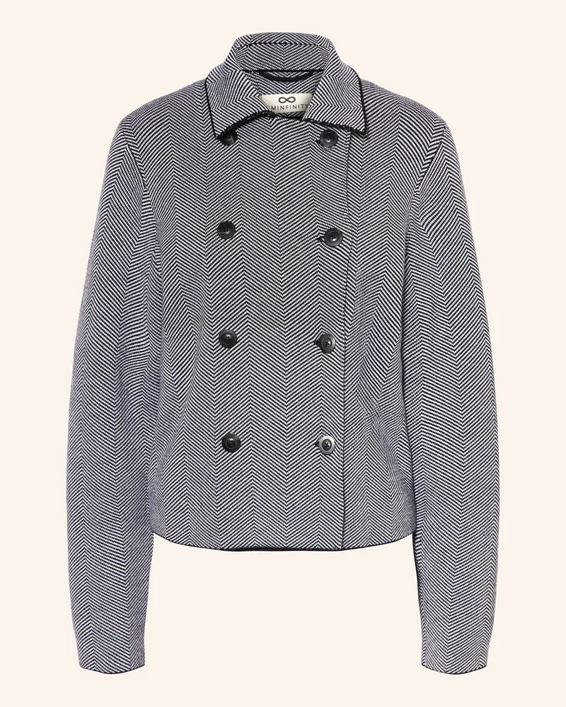 SMINFINITY Strickjacke schwarz Schwarz