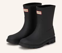 Gummi-Boots Downpour Short schwarz