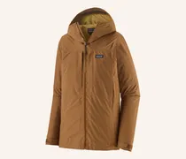 Schneejacke Insulated Boulder Fork Rain braun