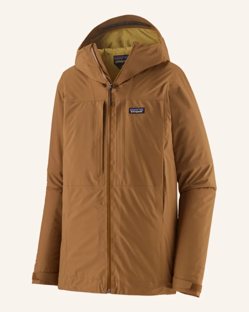 Patagonia Schneejacke Insulated Boulder Fork Rain braun Braun