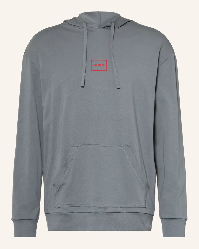 HUGO BOSS Schlafshirt Laze grau Blaugrau