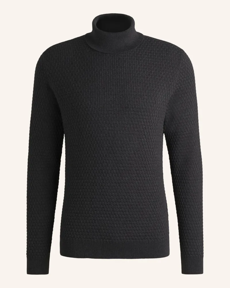 HUGO BOSS Pullover SMATTOR Regular Fit Dunkelgrau