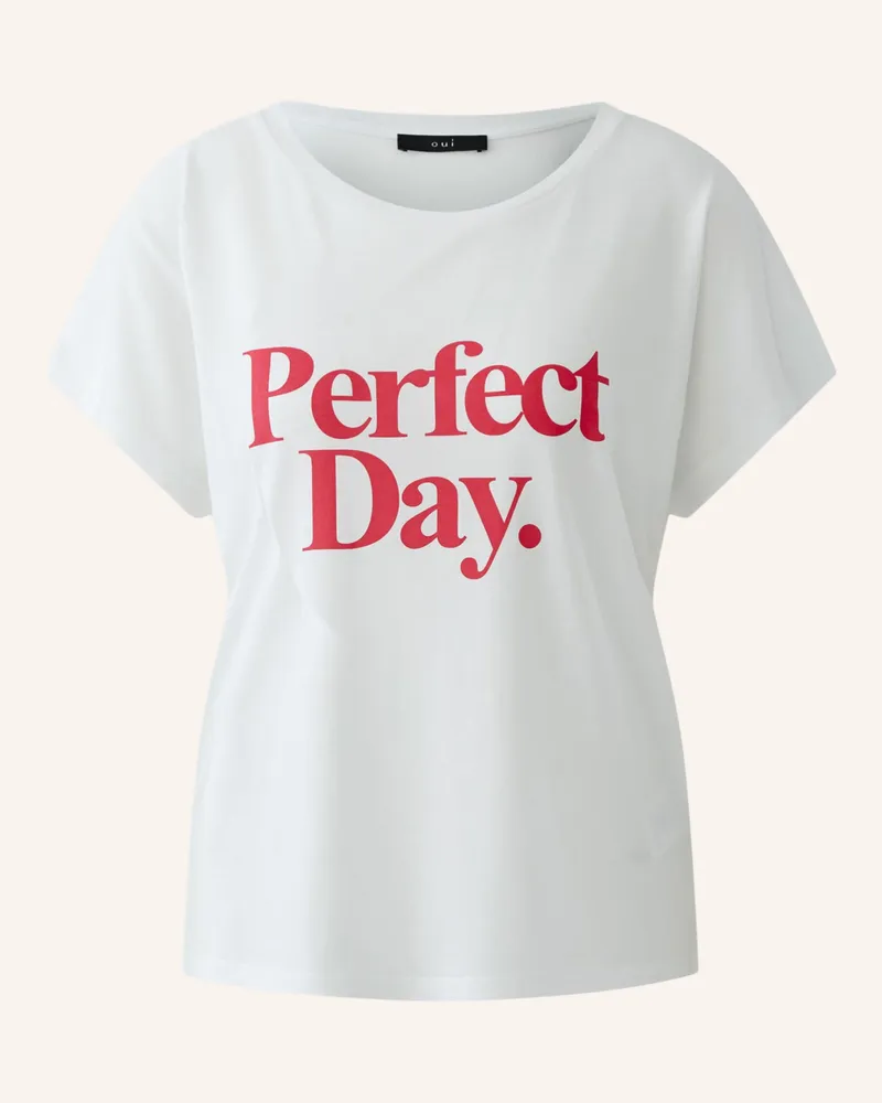 Oui  T-Shirt Weiss