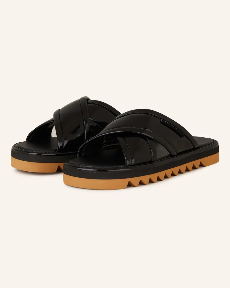 Stella McCartney Pantoletten SNEAKELYSE Schwarz