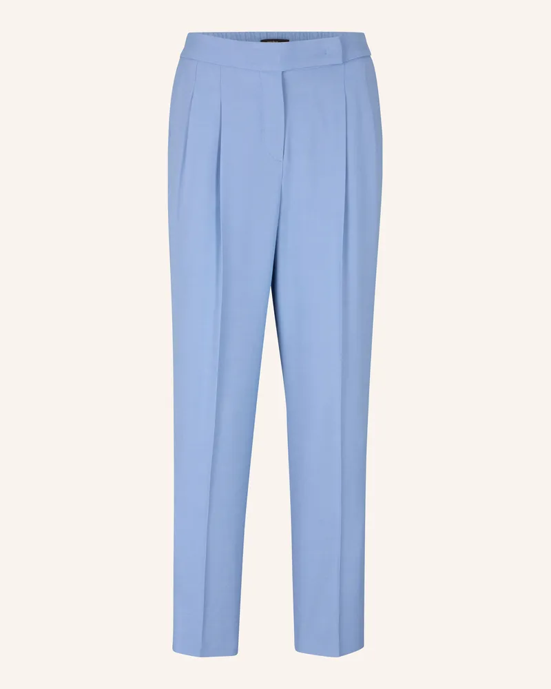 windsor. Bundfaltenhose Hellblau
