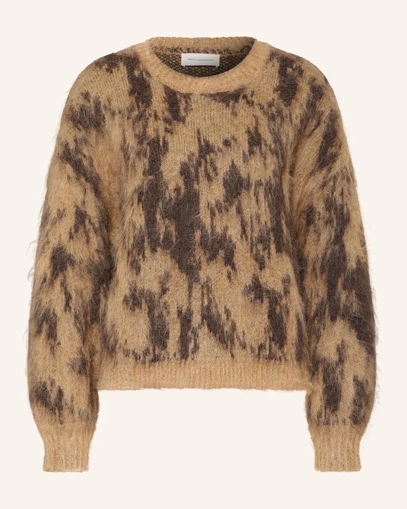 MOSS COPENHAGEN Pullover Mschagneta Lycie braun Hellbraun