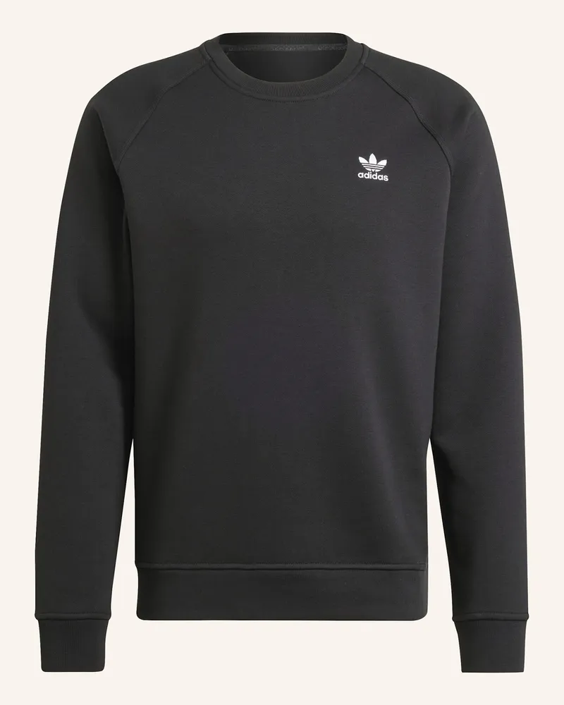 adidas TREFOIL ESSENTIALS SWEATSHIRT Schwarz