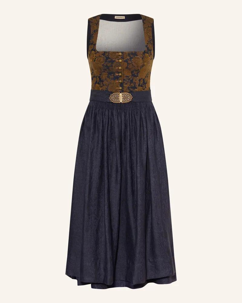 Gottseidank Dirndl Monika blau Dunkelblau