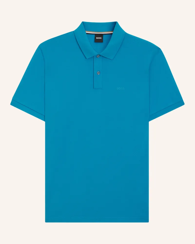 HUGO BOSS Poloshirt PALLAS Regular Fit Türkis
