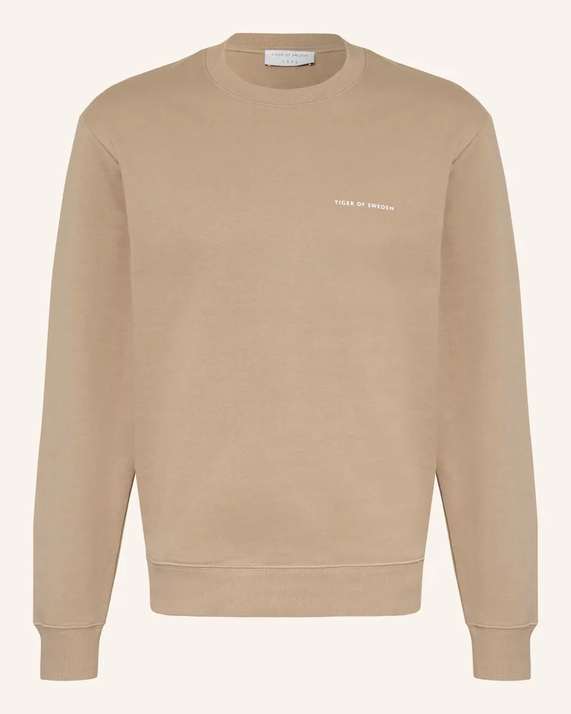 Tiger of Sweden Sweatshirt Emerson beige Hellbraun