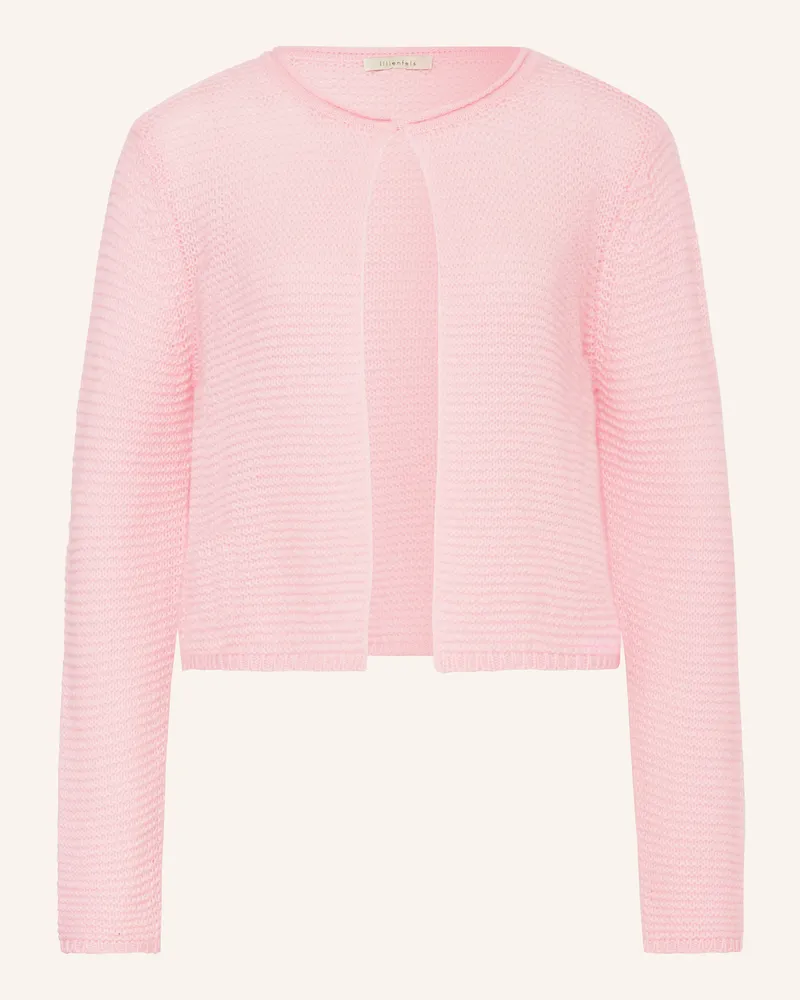 lilienfels Strickjacke mit Cashmere Rosa