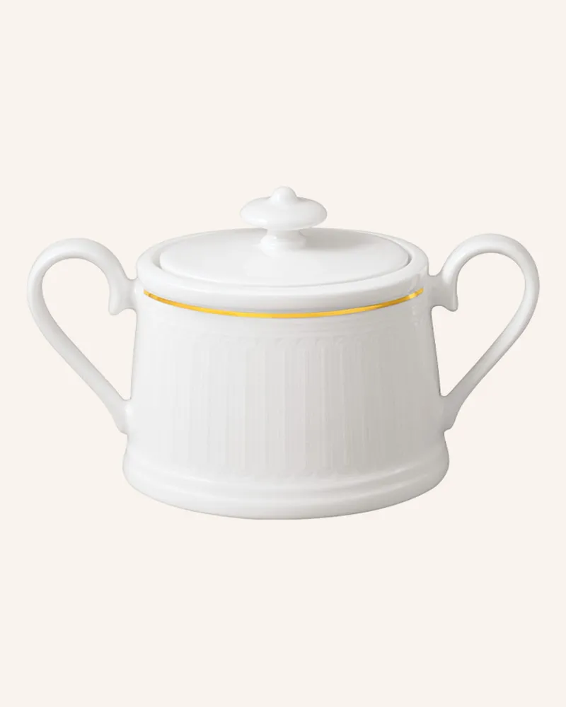 Villeroy & Boch Zuckerdose Château Septfontaines weiss Weiss