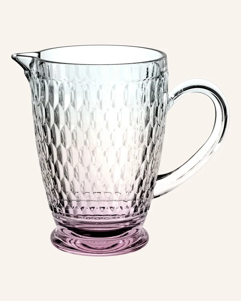 Villeroy & Boch Glaskrug Boston Pearl weiss Gelb