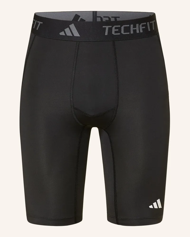 adidas Tights Techfit schwarz Schwarz