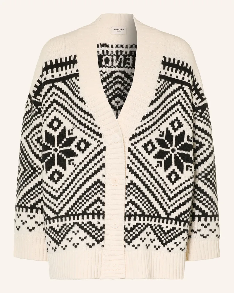 Max Mara Strickjacke Belgio schwarz Schwarz