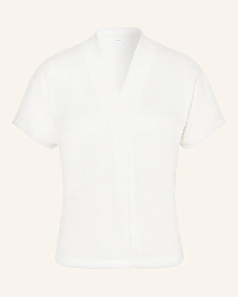 OPUS T-Shirt SANZE Weiss