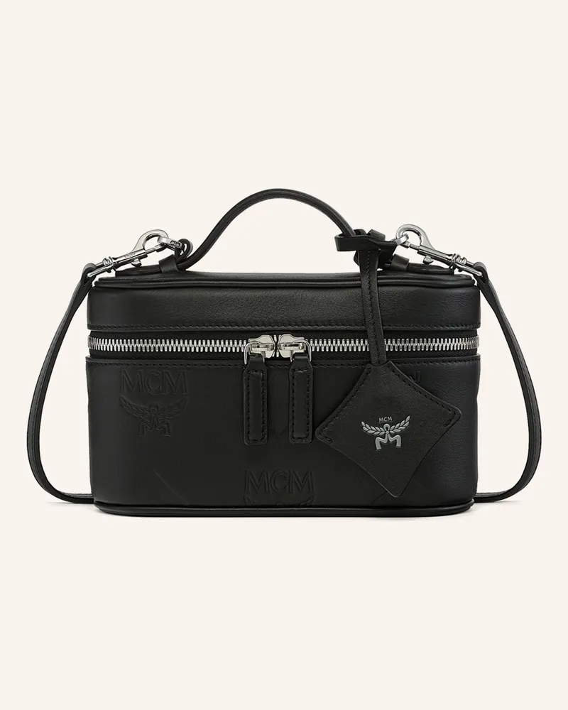 MCM Umhängetasche Aren Mini schwarz Schwarz