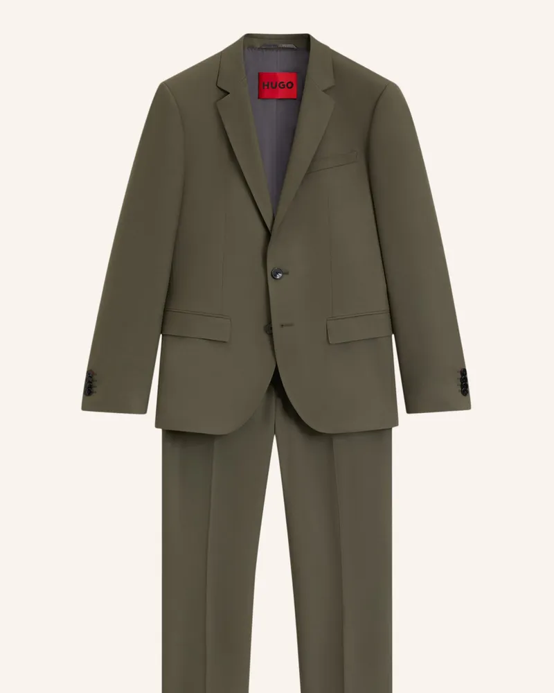HUGO BOSS Anzug Henry/Getlin Slim Fit gruen Grün