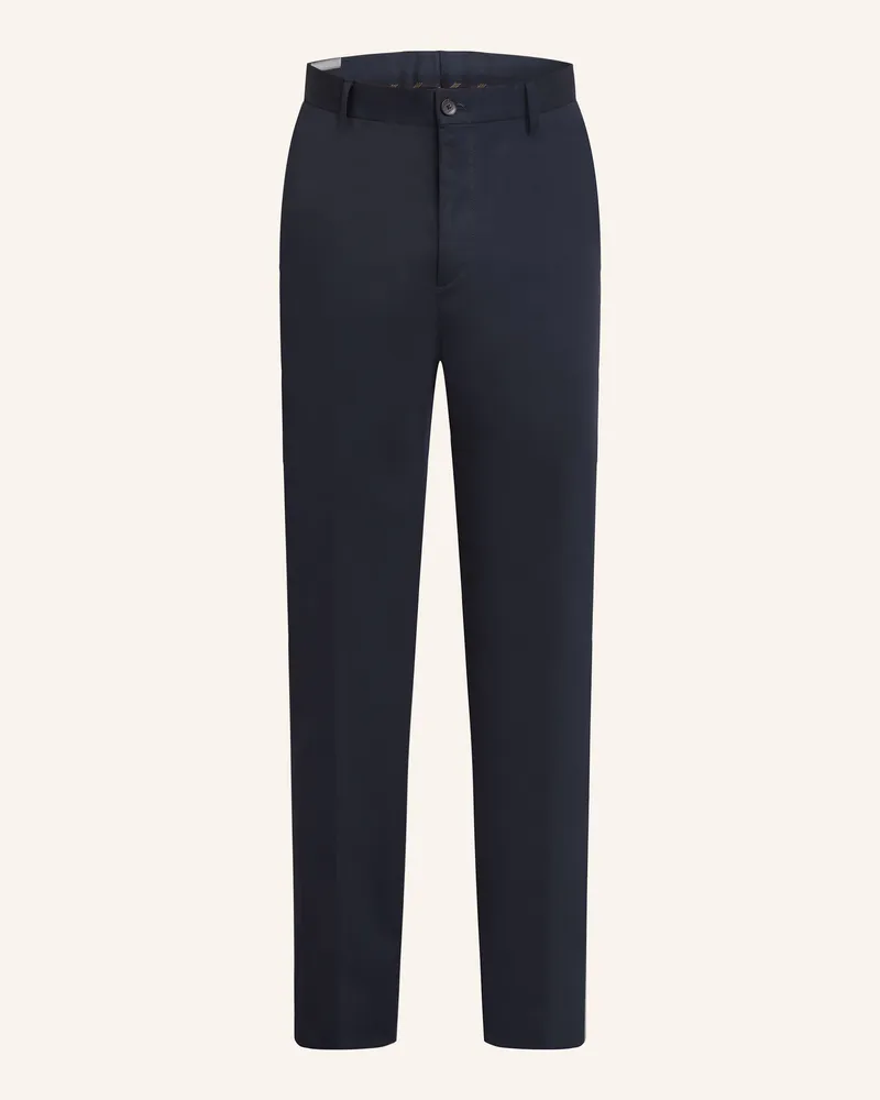 Etro Chino Slim Fit blau Dunkelblau