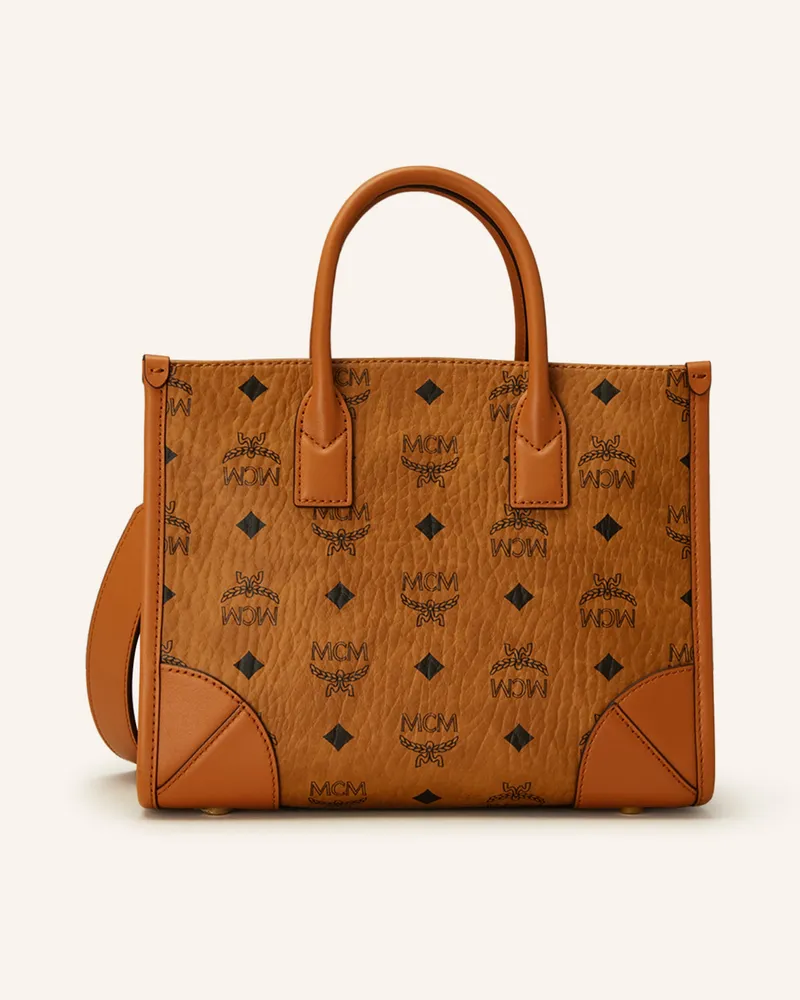 MCM Handtasche Cognac