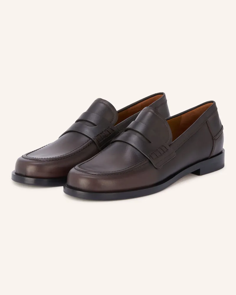 FESTA Milano Penny-Loafer Caty braun Dunkelbraun