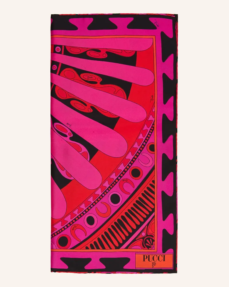 Emilio Pucci Seidentuch pink Pink