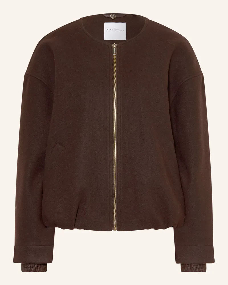 RINO & PELLE Blouson Mona braun Dunkelbraun