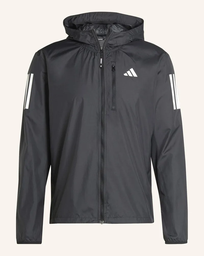 adidas OWN THE RUN JACKE Schwarz