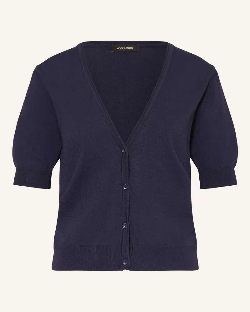 More & More Strickjacke Dunkelblau