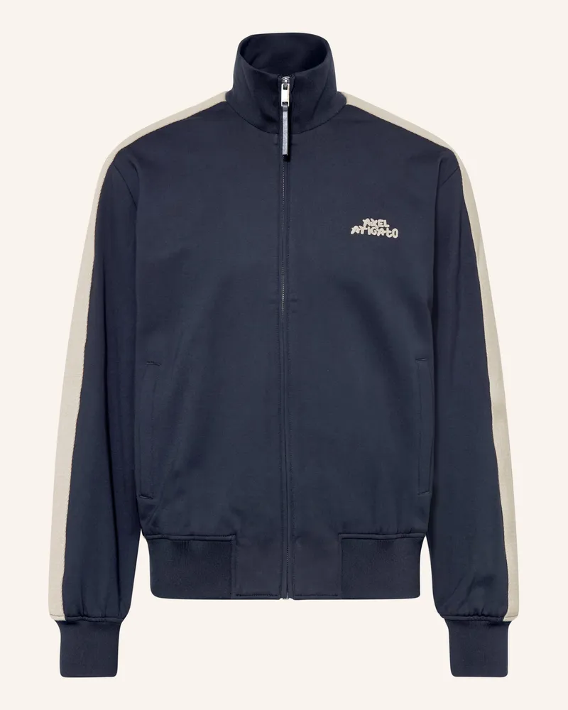 Axel Arigato Sweatjacke Chase Mit Galonstreifen blau Dunkelblau