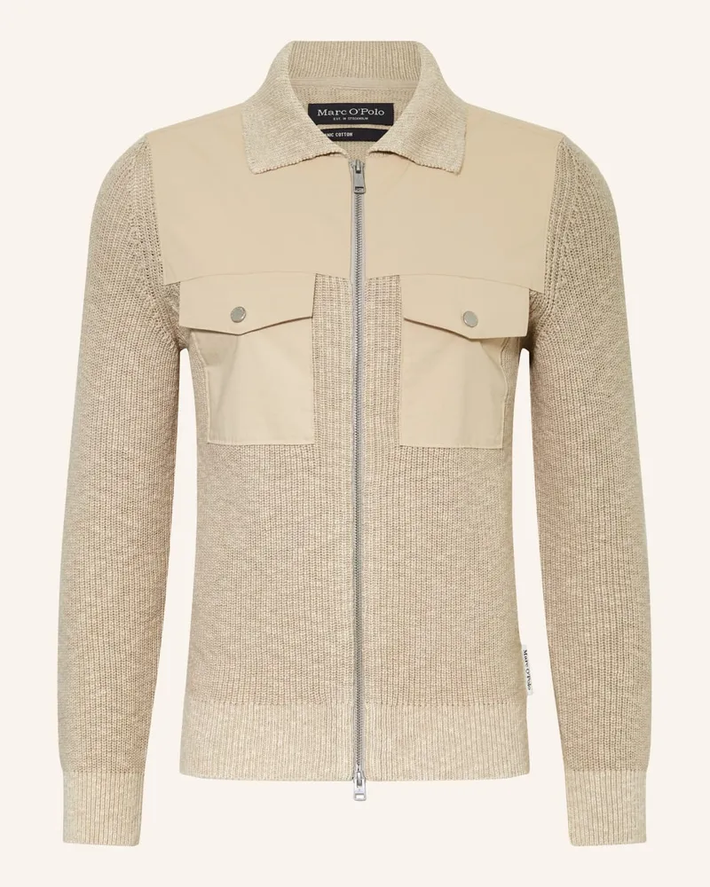 Marc O'Polo Strickjacke Beige