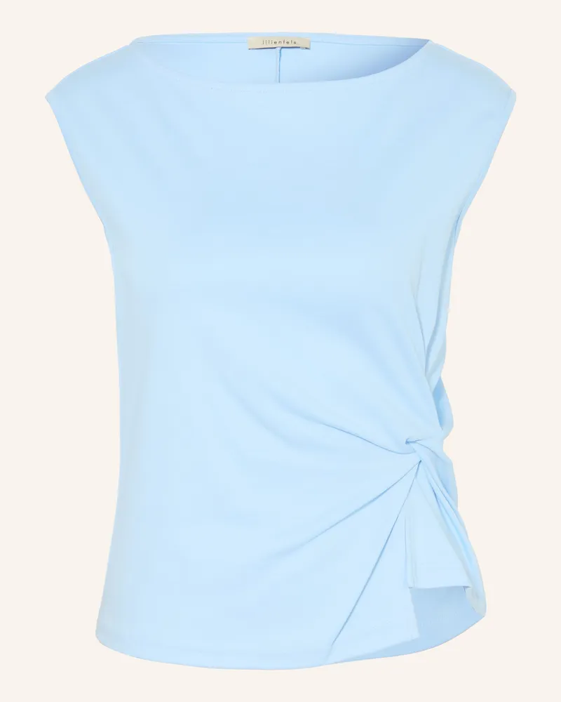 lilienfels Top Hellblau
