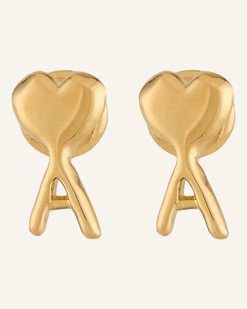 AMI Paris Ohrstecker gold Gold