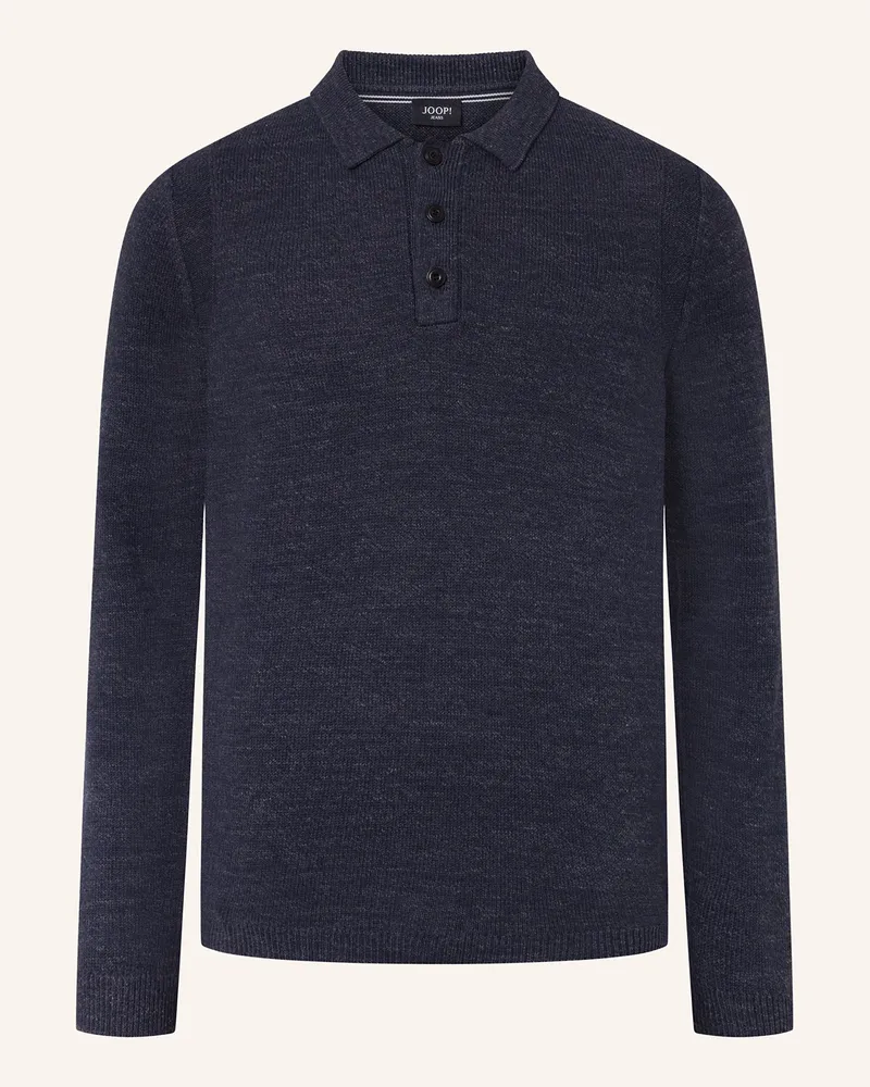 JOOP! Strick-Poloshirt MILOR Dunkelblau