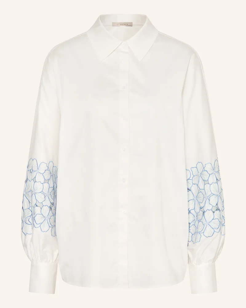 lilienfels Hemdbluse weiss Creme