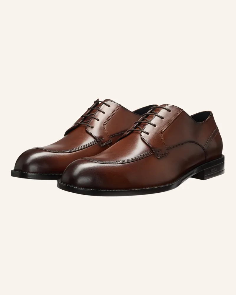 HUGO BOSS Business-Schnürschuh TAYIL_DERB_BUVM Braun