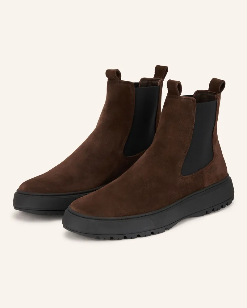 Copenhagen Chelsea-Boots cph603m braun Dunkelbraun