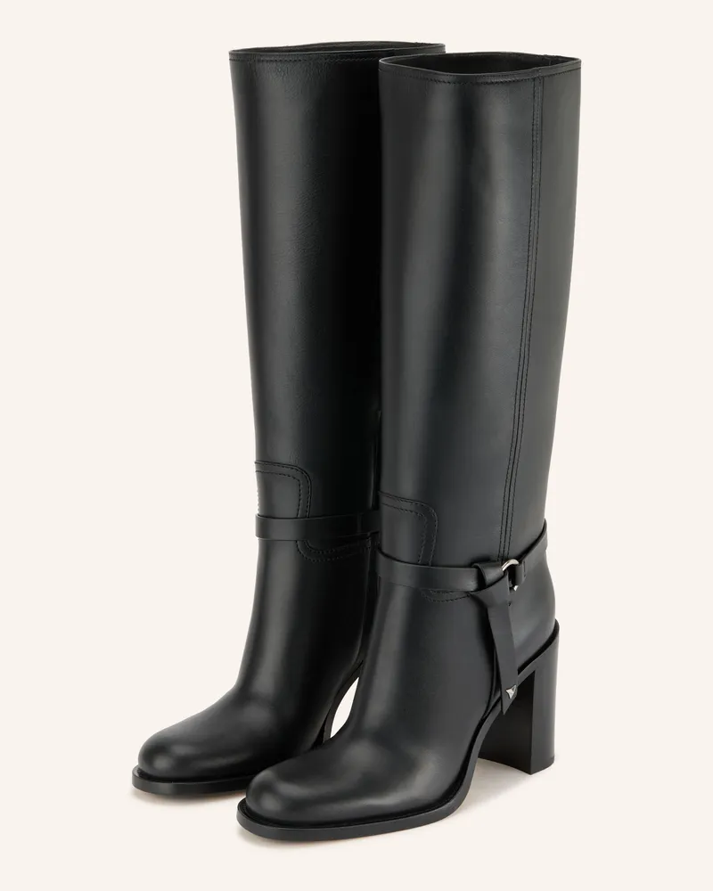 Fendi Stiefel schwarz Schwarz