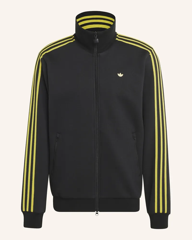 adidas CLASSIC TIPPED STRIPES TRACKTOP Schwarz